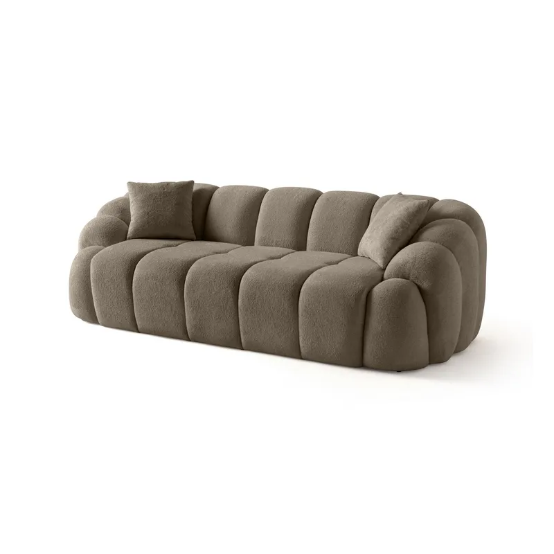 3-seters sofa Atelier Del Sofa Octavio (233 x 70 x 80 cm) Brun