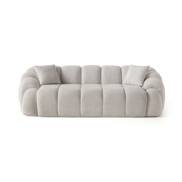 3-seters sofa Atelier Del Sofa Octavio (233 x 70 x 80 cm) Hvit - Møbler - Sofaer - 3 seter sofa