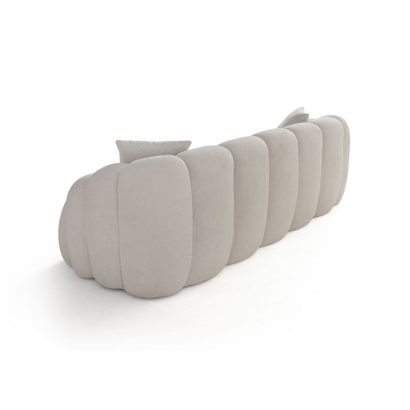 3-seters sofa Atelier Del Sofa Octavio (233 x 70 x 80 cm) Hvit - Møbler - Sofaer - 3 seter sofa