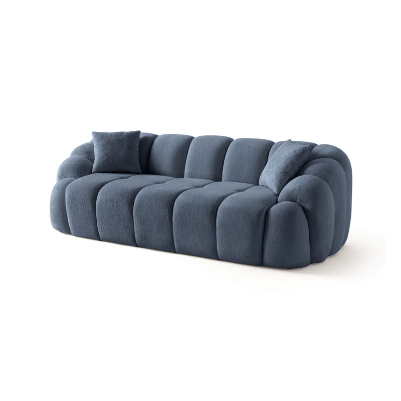 3-seters sofa Atelier Del Sofa Octavio (233 x 70 x 80 cm) Marineblå