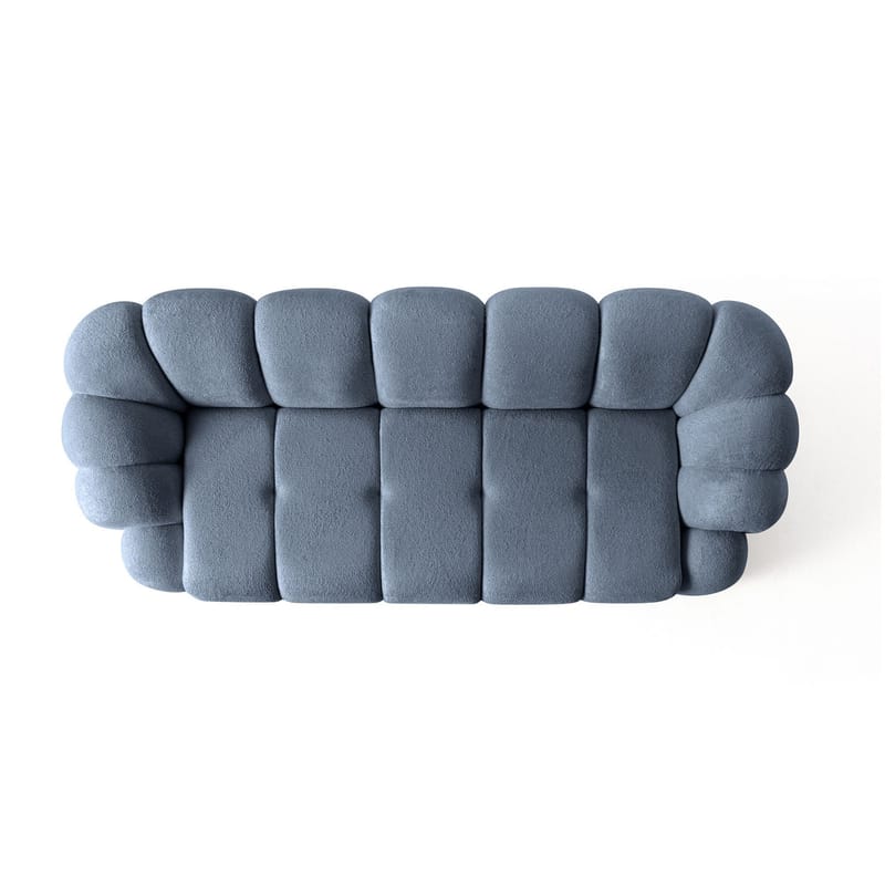 3-seters sofa Atelier Del Sofa Octavio (233 x 70 x 80 cm) Marineblå - Møbler - Sofaer - 3 seter sofa