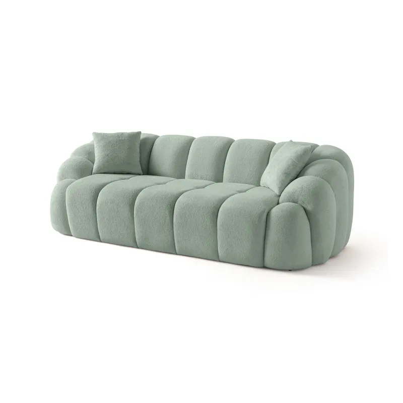 3-seters sofa Atelier Del Sofa Octavio (233 x 70 x 80 cm) Turkis