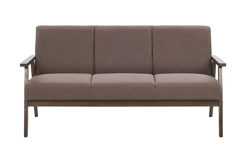 3-seters Sofa Atterup - Brun - 3 seter sofa