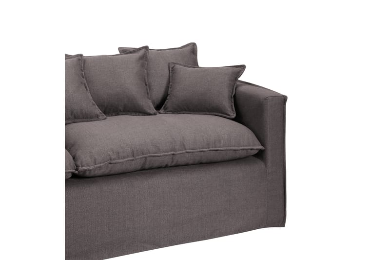 3-seters Sofa Cancela - Brun/Svart - 3 seter sofa
