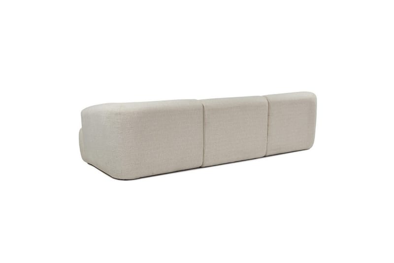 3-seters sofa Dashwood Hvit - Hvit - Møbler - Sofaer - 4 seter sofa