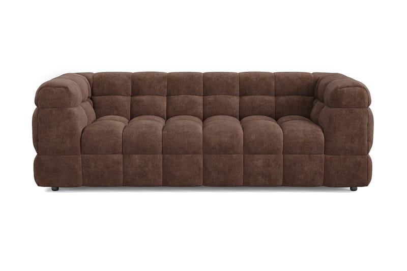 3-seters Sofa Elise - Brun - Møbler - Sofaer - 3 seter sofa