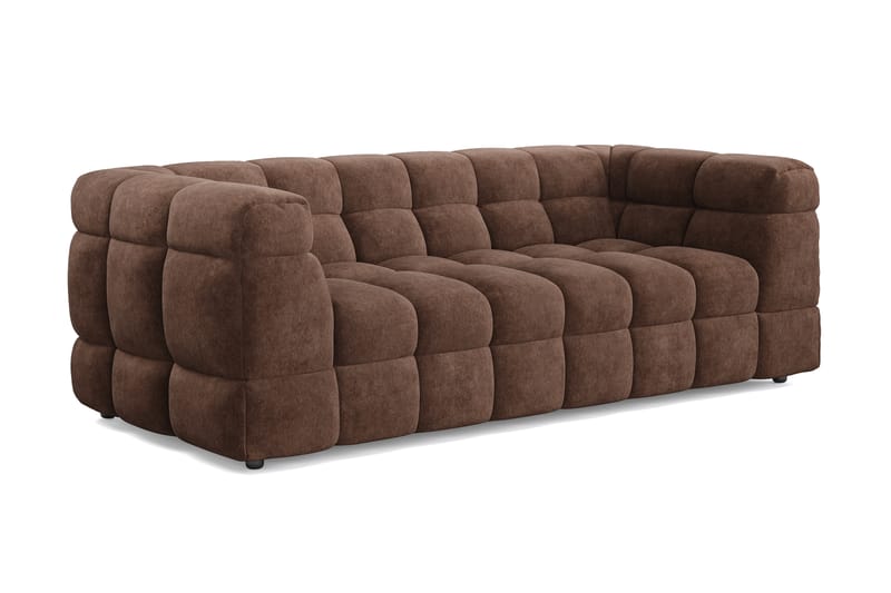 3-seters Sofa Elise - Brun - Møbler - Sofaer - 3 seter sofa