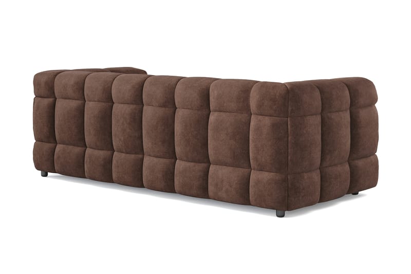 3-seters Sofa Elise - Brun - Møbler - Sofaer - 3 seter sofa