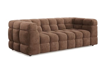 3-seters Sofa Elise - Brun - Møbler - Sofaer - 3 seter sofa