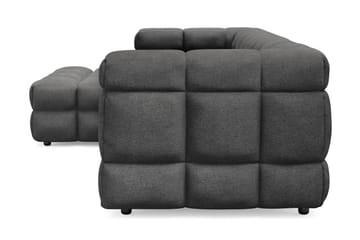 3-seters Sofa Elise med Sjeselong Venstre - Mørkegrå - Møbler - Sofaer - Sofaer med sjeselong - 4 seters sofa med divan