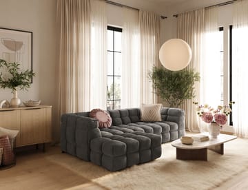 3-seters Sofa Elise med Sjeselong Venstre - Mørkegrå - Møbler - Sofaer - Sofaer med sjeselong - 4 seters sofa med divan