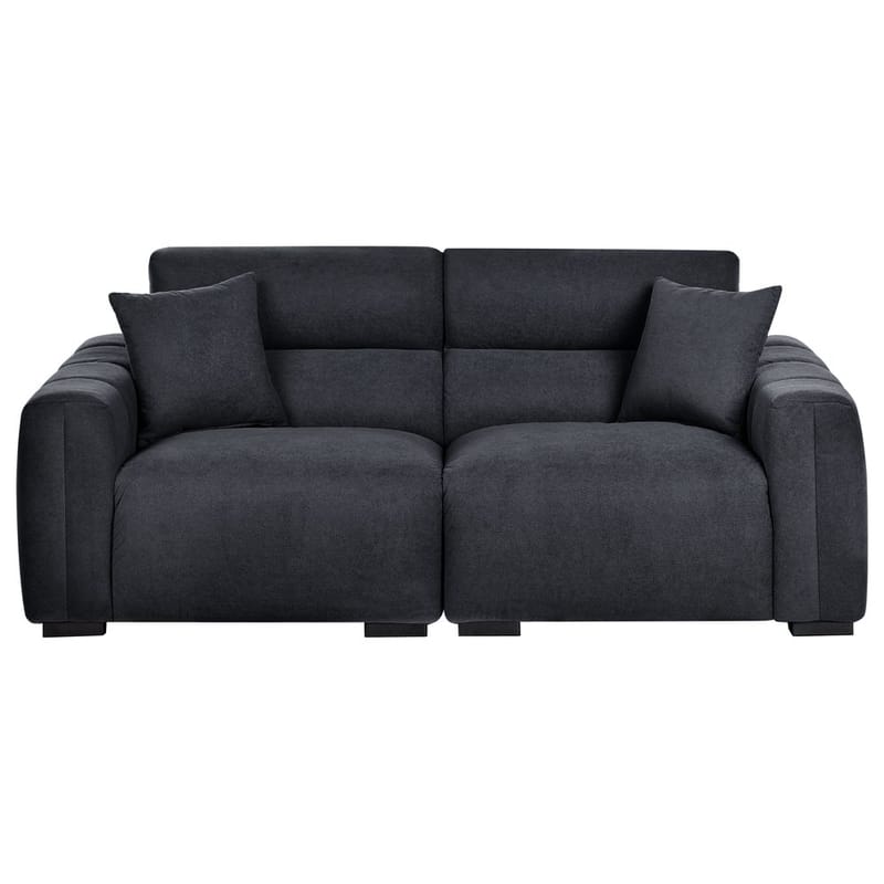 3-seters sofa Fauskan, Svart