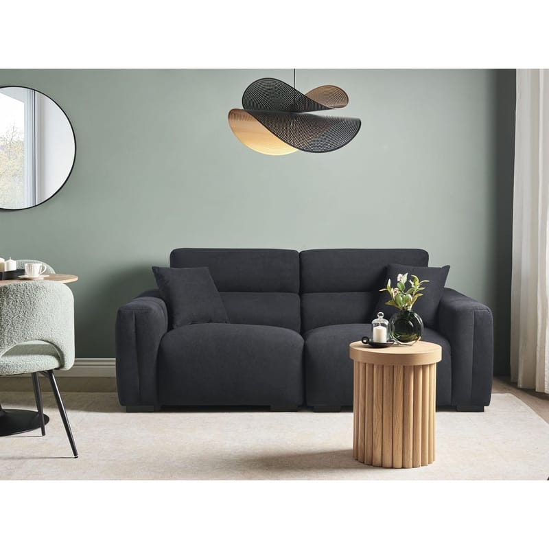 3-seters sofa Fauskan - Svart - Møbler - Sofaer - 3 seter sofa