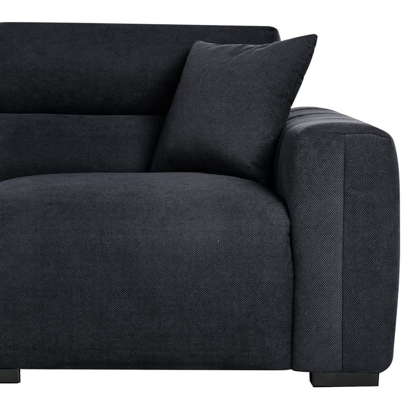 3-seters sofa Fauskan - Svart - Møbler - Sofaer - 3 seter sofa