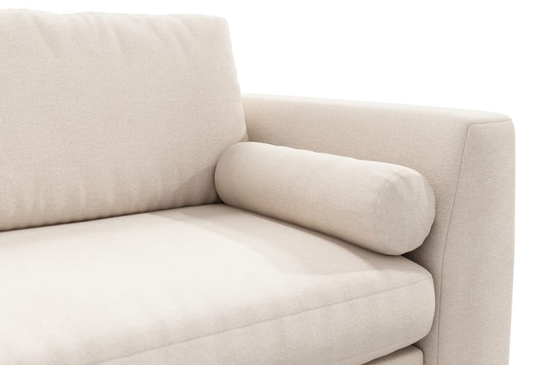3-seters sofa fredagsluksus - Beige/Krom - 3 seter sofa