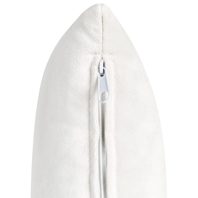 3-seters sofa Frederica - Hvit, gull/Fløyel - Møbler - Sofaer - Fløyelssofaer