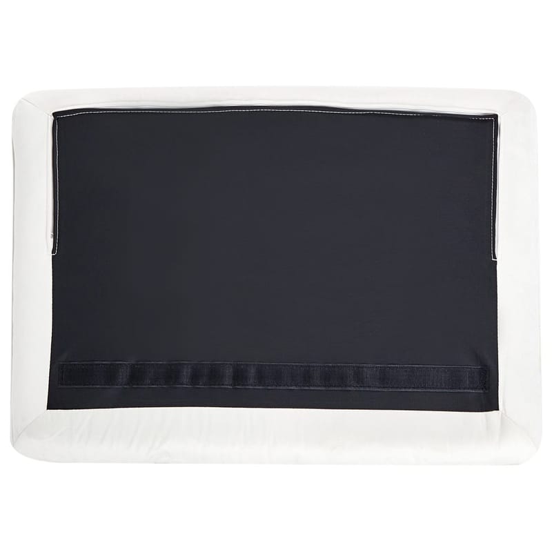 3-seters sofa Frederica - Hvit, gull/Fløyel - Møbler - Sofaer - Fløyelssofaer