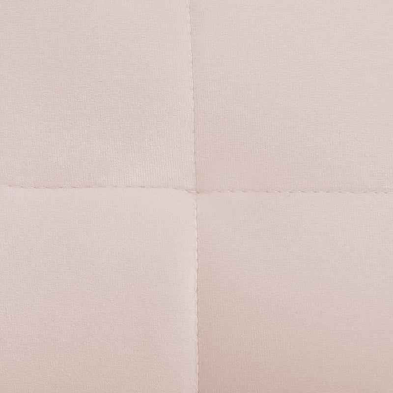 3-seters sofa Frederica - Rosa, Gull/Fløyel - Møbler - Sofaer - Fløyelssofaer