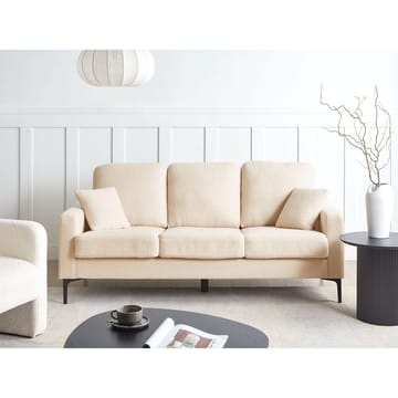 3-seters sofa Gavle - Beige, svart/Bouclé - Møbler - Sofaer - 3 seter sofa