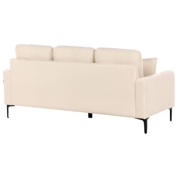3-seters sofa Gavle - Beige, svart/Bouclé - Møbler - Sofaer - 3 seter sofa