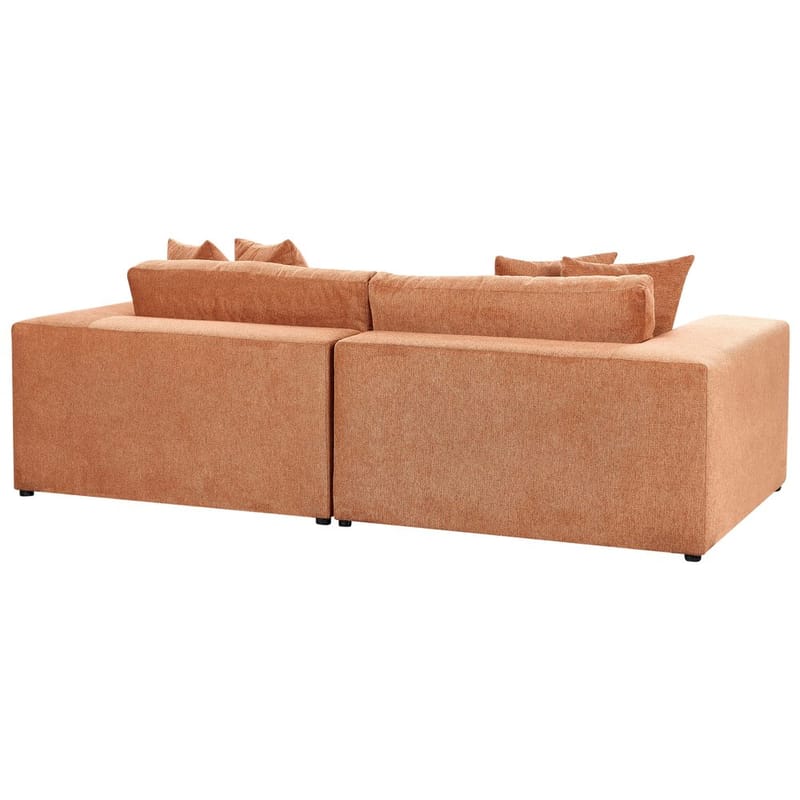 3-seters sofa Glorvika - Oransje - Møbler - Sofaer - 3 seter sofa