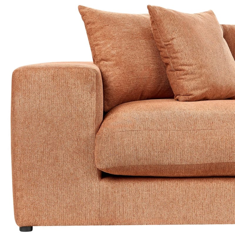 3-seters sofa Glorvika - Oransje - Møbler - Sofaer - 3 seter sofa