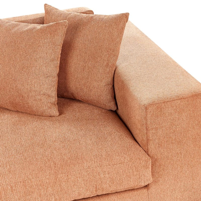 3-seters sofa Glorvika - Oransje - Møbler - Sofaer - 3 seter sofa