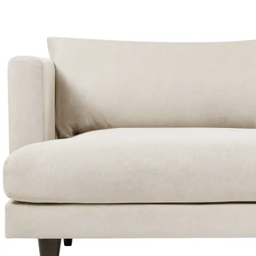 3-seters sofa Jarpen - Beige, mørkt tre - Møbler - Sofaer - 3 seter sofa