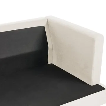 3-seters sofa Jarpen - Beige, mørkt tre - Møbler - Sofaer - 3 seter sofa