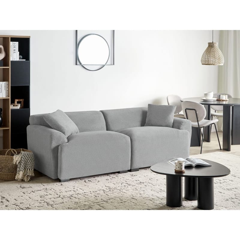 3-seters sofa Korio - Grå, svart - Møbler - Sofaer - 3 seter sofa