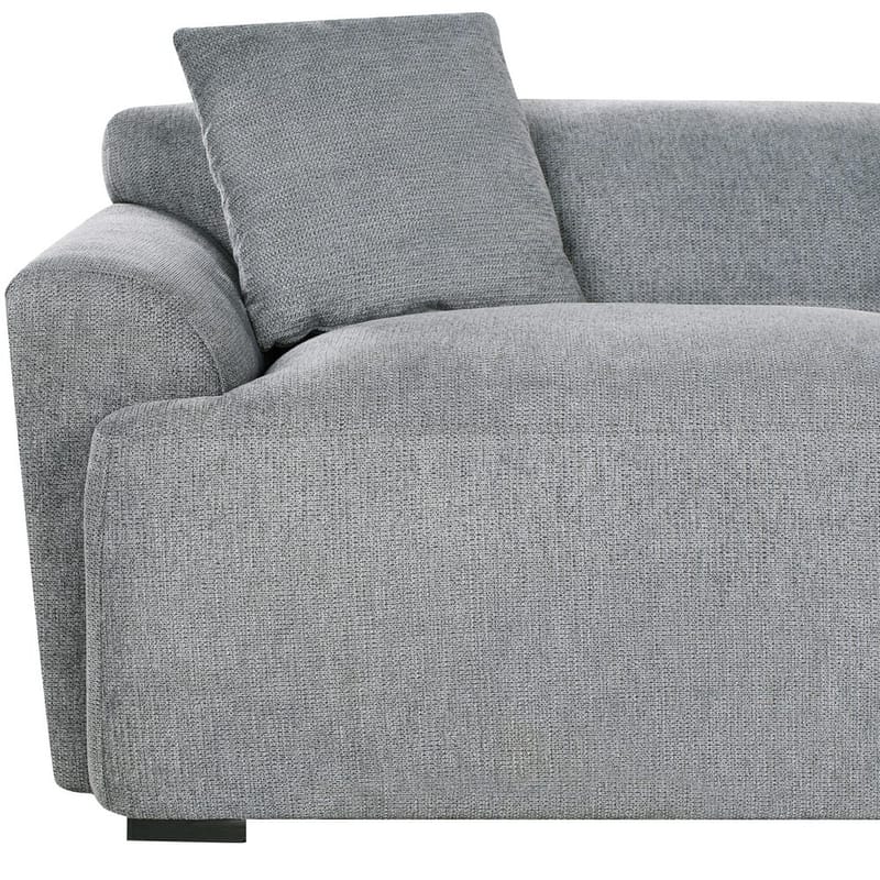 3-seters sofa Korio - Grå, svart - Møbler - Sofaer - 3 seter sofa