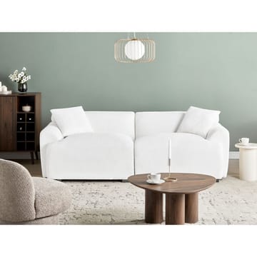 3-seters sofa Korio - Hvit, Svart - Møbler - Sofaer - 3 seter sofa