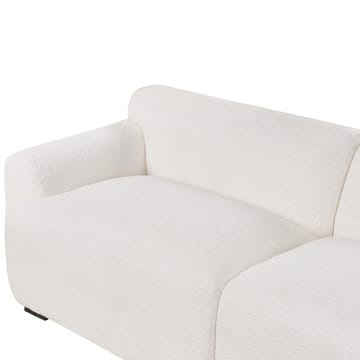3-seters sofa Korio - Hvit, Svart - Møbler - Sofaer - 3 seter sofa