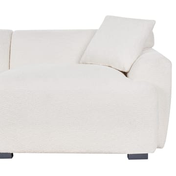 3-seters sofa Korio - Hvit, Svart - Møbler - Sofaer - 3 seter sofa