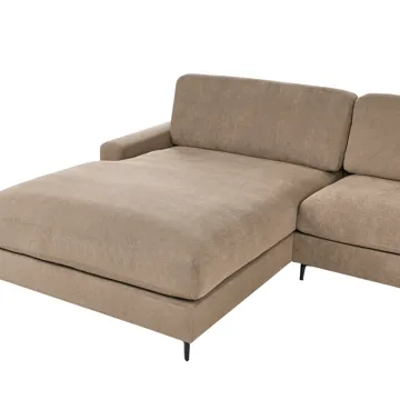 3-seters sofa Maloy høyrevendt - Brun - Møbler - Sofaer - Sofaer med sjeselong - 3 seters sofa med divan