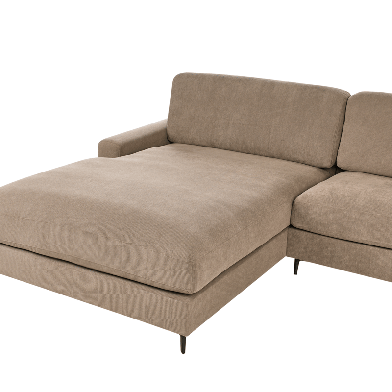 3-seters sofa Maloy høyrevendt - Brun - Møbler - Sofaer - Sofaer med sjeselong - 3 seters sofa med divan