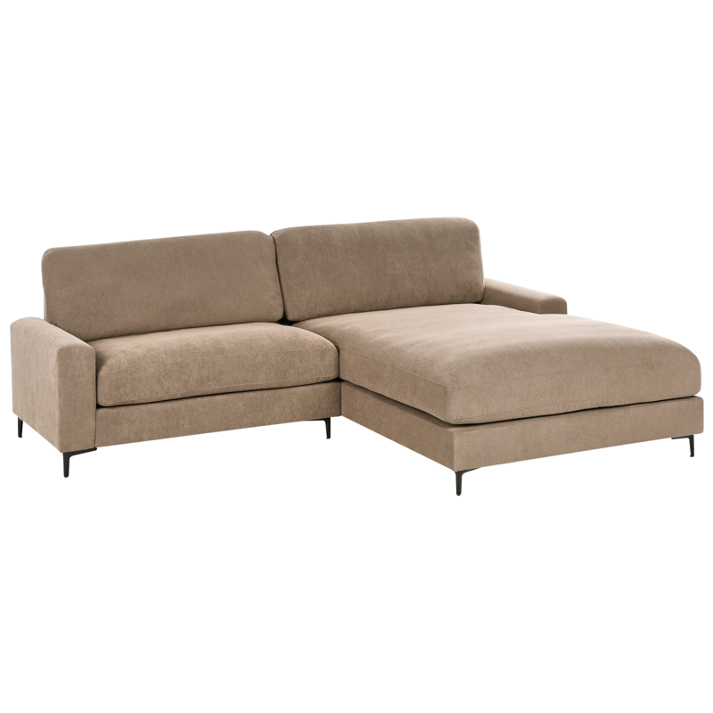 3-seters sofa Maloy venstrevendt - Brun - Møbler - Sofaer - Sofaer med sjeselong - 3 seters sofa med divan