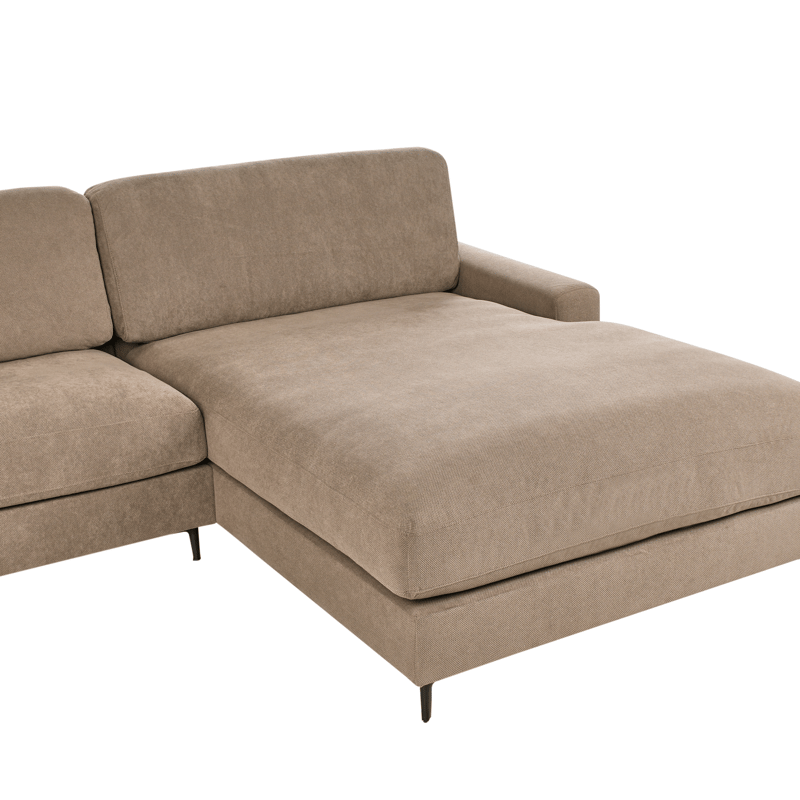 3-seters sofa Maloy venstrevendt - Brun - Møbler - Sofaer - Sofaer med sjeselong - 3 seters sofa med divan