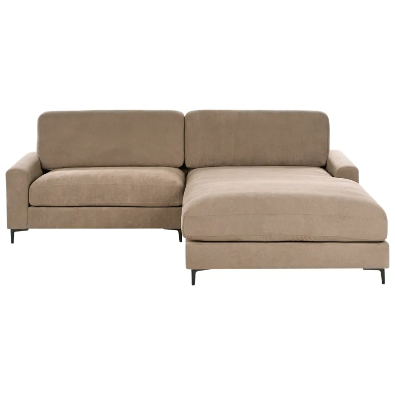 3-seters sofa Maloy venstrevendt, Brun