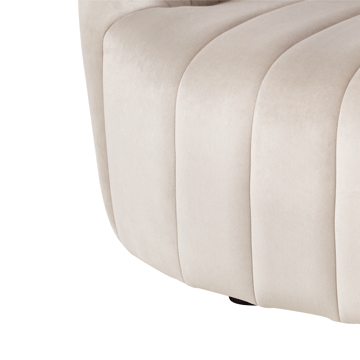 3-seters sofa Malung - Beige - Møbler - Sofaer - Fløyelssofaer