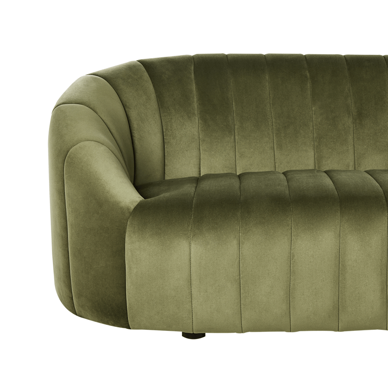 3-seters sofa Malung - Mørkegrønn - Møbler - Sofaer - Fløyelssofaer