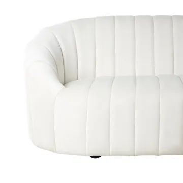 3-seters sofa Malung - Off-White - Møbler - Sofaer - Fløyelssofaer