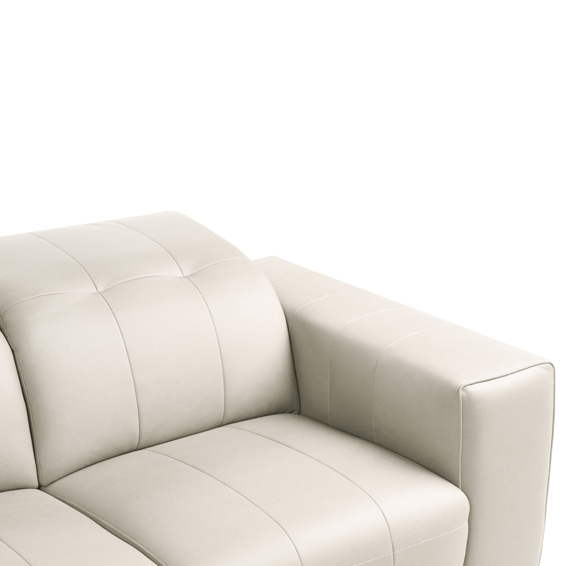 3-seters sofa Ommel - Lys beige - Møbler - Sofaer - 3 seter sofa