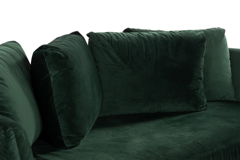 3-seters Sofa Redial - Grønn - 3 seter sofa