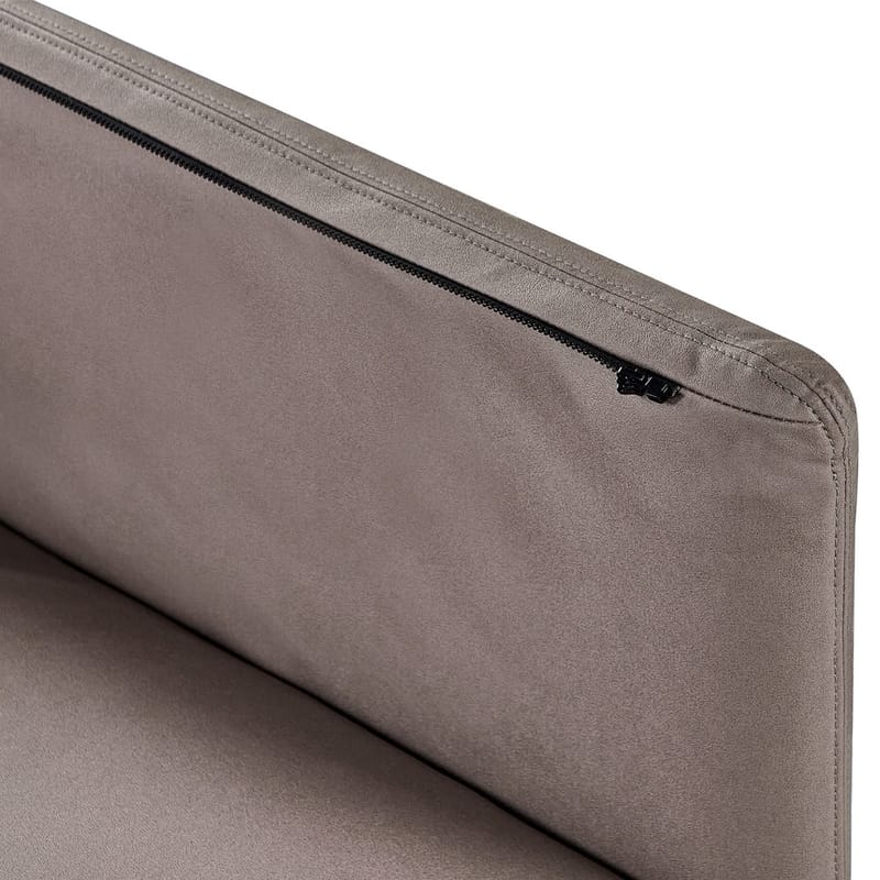 3-seters sofa Revsnes - Brun, Svart - Møbler - Sofaer - Skinnsofaer