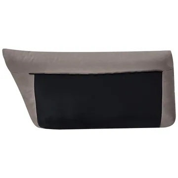 3-seters sofa Revsnes - Brun, Svart - Møbler - Sofaer - Skinnsofaer