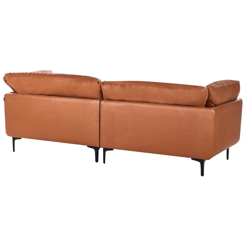 3-seters sofa Revsnes - Gullbrun, Svart - Møbler - Sofaer - 3 seter sofa