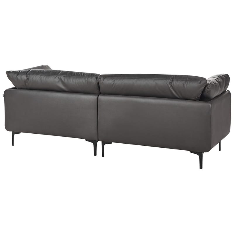 3-seters sofa Revsnes - Svart - Møbler - Sofaer - Skinnsofaer