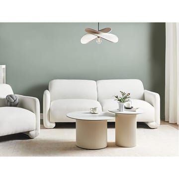 3-seters sofa Saland - Hvit - Møbler - Sofaer - 3 seter sofa