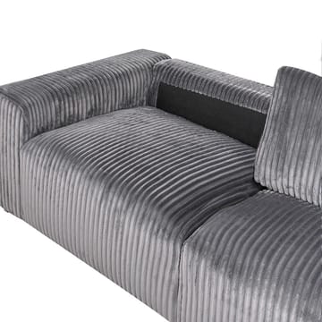 3-seters sofa Sandora - Grå, svart - Møbler - Sofaer - 3 seter sofa